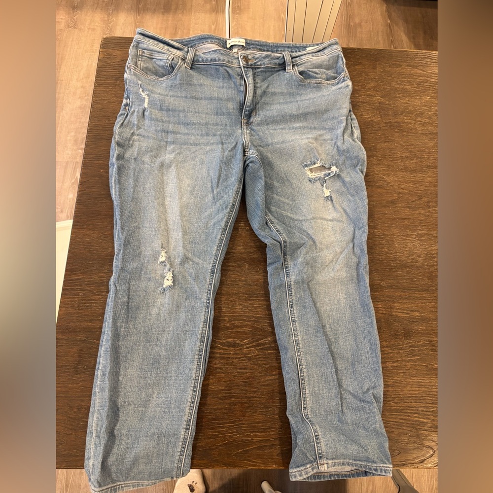 Studio Blue Casey Mid Rise cropped relaxed skinny jean (18w) - Picture 4 of 7